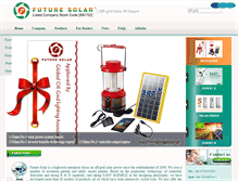 Tablet Screenshot of future-solar.net